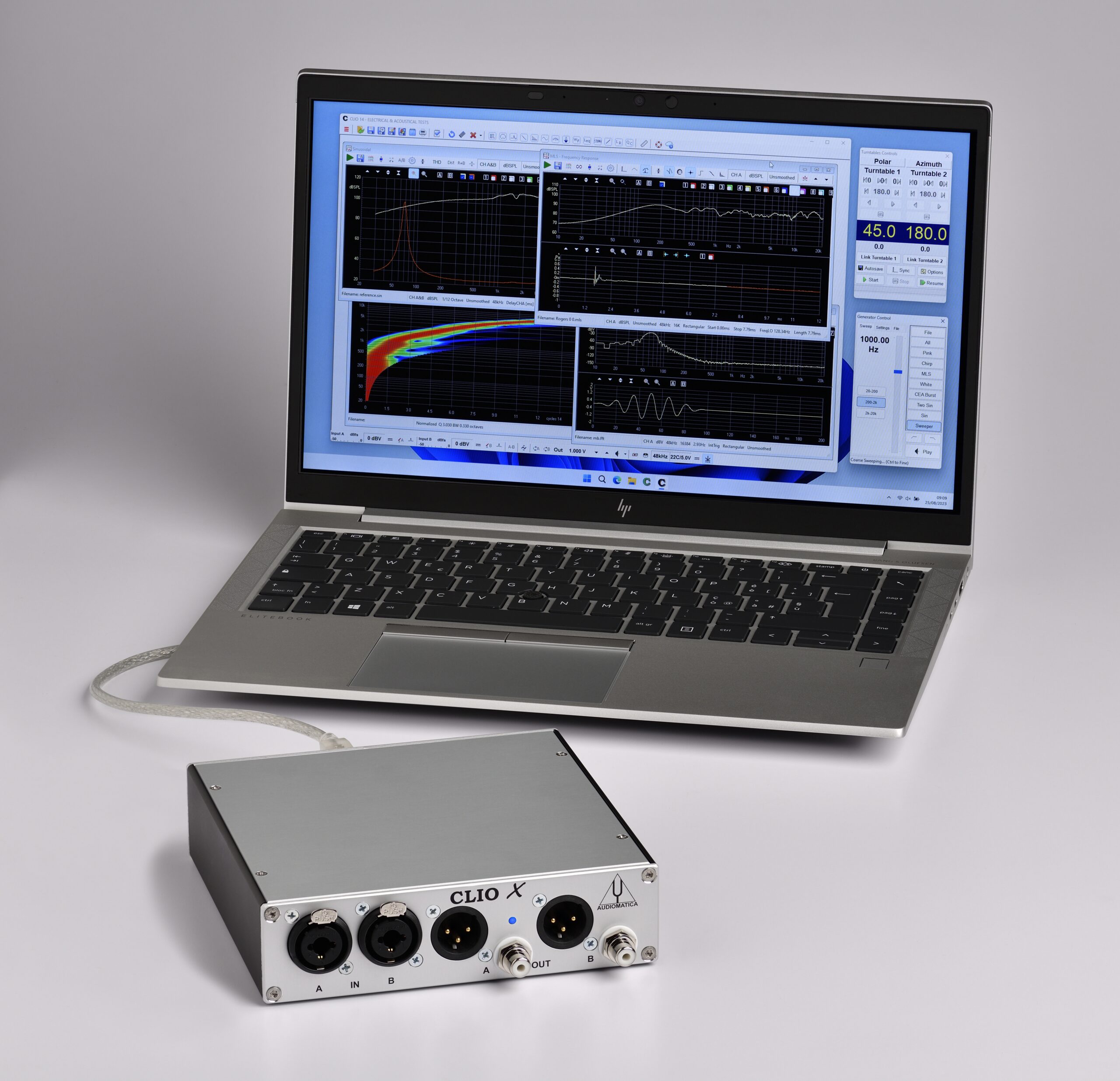 Audiomatica introduces new CLIO X 14 system and CLIO 13 software
